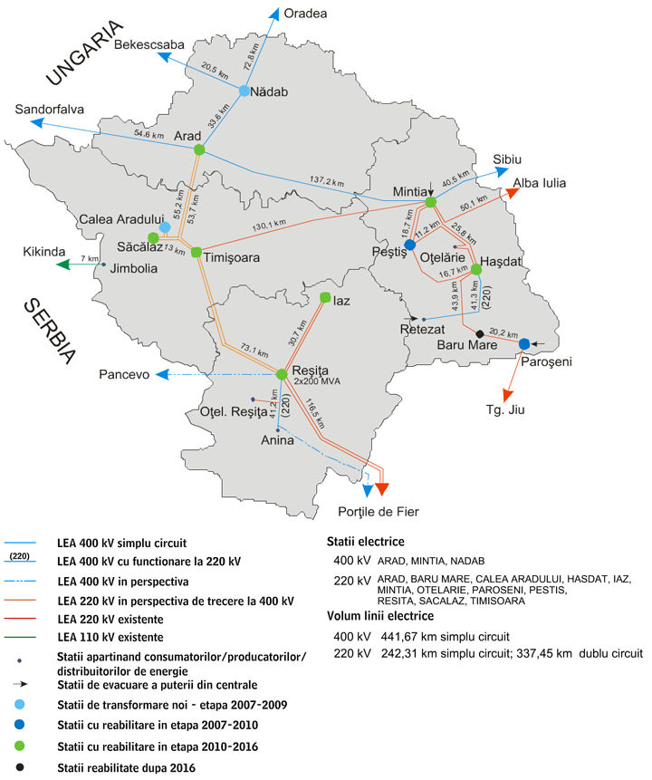 harta-sistemul-national-transport-energie-zona-timisoara